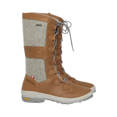 Bottes (Marron, Gris) de Dachstein Polyester, Cuir