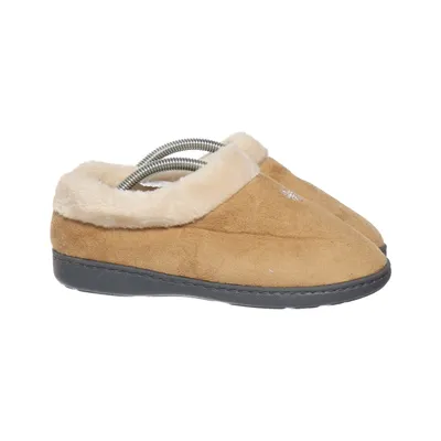 Slippers (Bruin) van Relax Leer, Wol