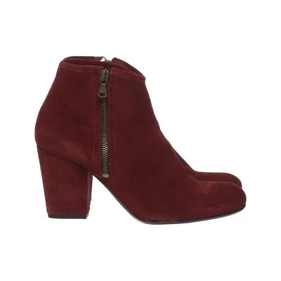 Heeled boots (Red) from Taupage Leather