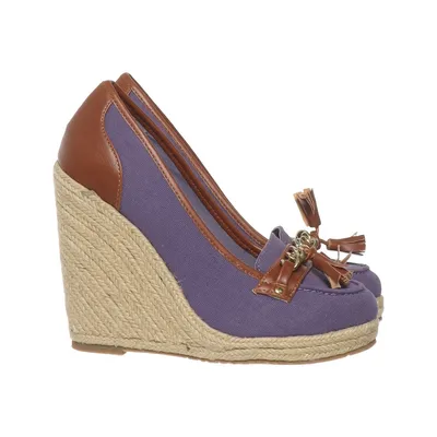 Chaussure compensées (Violet, Marron) de Primadonna Collection Cuir
