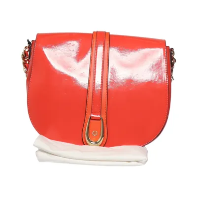 Shoulder-bag (Orange) from Pollini Polyurethane