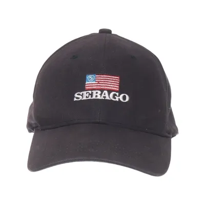 Honkbalpet (Zwart) van Sebago Marine Classics