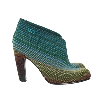 Laarzen met hak (Blauw, Groen, Meerkleurig) van United Nude