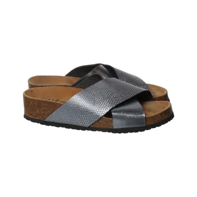 Sandals (Silver) from Bio Life Leather