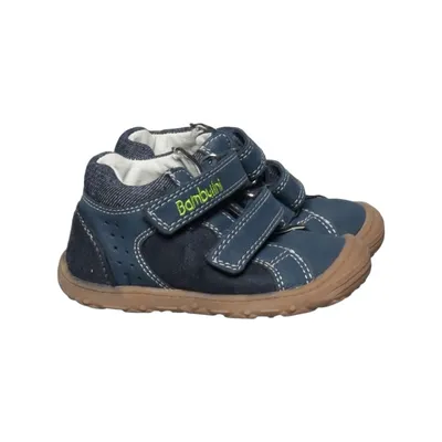 Sneakers (Blue, Brown) from Bambulini Leather
