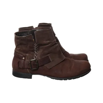 Ankle boots (Brown) from Think! Polyurethane