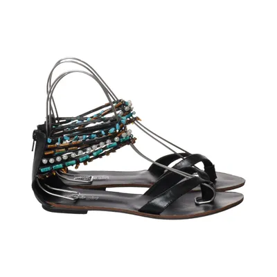 Sandalen (Zwart, Meerkleurig) van Buffalo Girl Leer