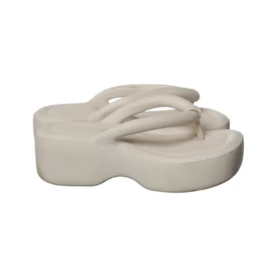 Flip Flops (Beige, Grün) von Melissa Polyurethan