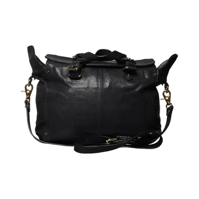 Schoudertas (Zwart) van Pierre Balmain Katoen, Leer