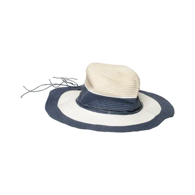 Chapeau de soleil (Bleu, Blanc, Beige) de Aria