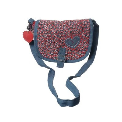 Shoulder-bag (Blue, Red, Multicolored) from Claire's Cotton, Polyester