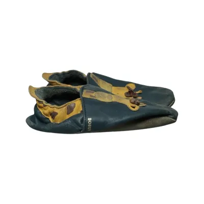 Chaussons pour bébé (Bleu, Marron) de Bobux Cuir