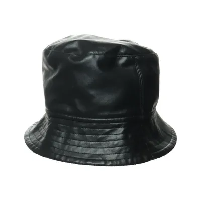 Bucket hat (Zwart) van R.C Polyester