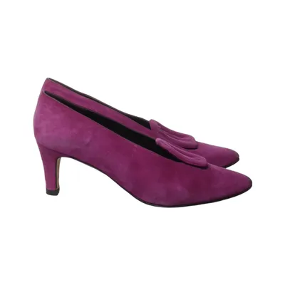 Escarpins (Violet) de Ana Bonilla Cuir