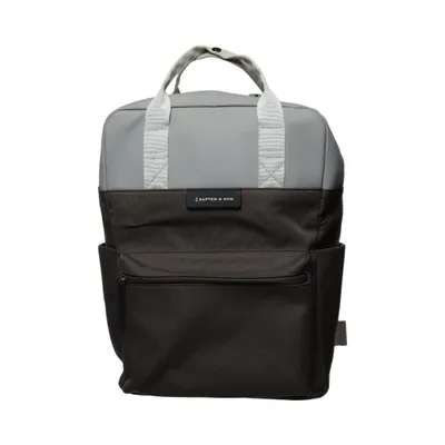 Rucksack (Bergen "Grey Black") von Kapten & Son Polyurethan, Recyceltes Polyester