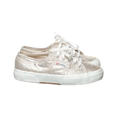 Tygskor (Guldfärgad) från Superga
