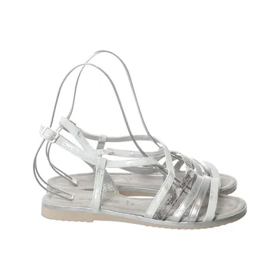 Sandales (Argent, Multicolore) de Jane Klain Cuir