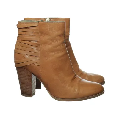 Heeled boots (Brown) from Bruno Premi Leather