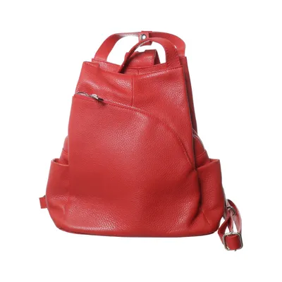 Backpack (Red) from Via Leather