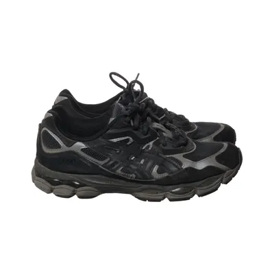 Chaussures de course (Noir, Gris) de Asics Cuir