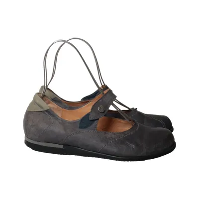 Loafers (Blue) from Think! Leather