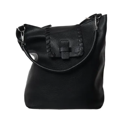 Shoulder-bag (Black) from Emily & Noah Polyester, Polyurethane