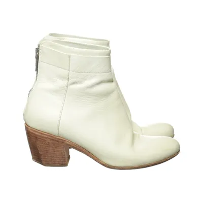 Heeled boots (White) from Corsair Leather