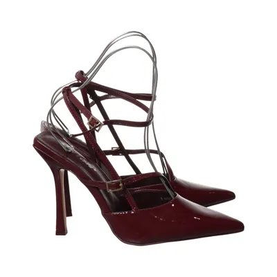 Sandaletten (Rot) von Public Desire Lederimitat