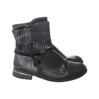 Boots (Schwarz, Silber) von Super Me
