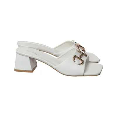 Mules (White) from Cink- Me