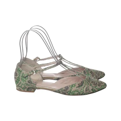 Ballerinaskor (Grön, Beige, Flerfärgad) från Kiki Love Skinn