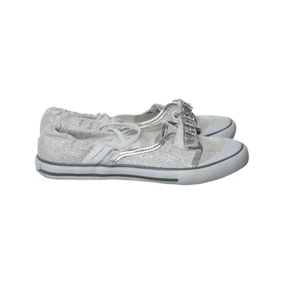 Chaussures en toile (Argent) de Lelli Kelly Cuir