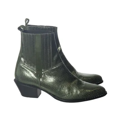 Chelsea boots (Grön) från Floris Van Bommel