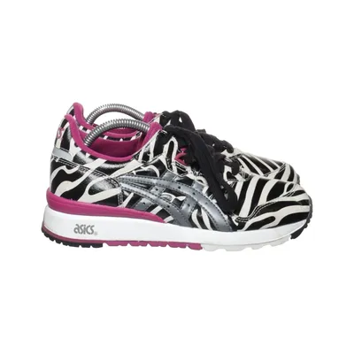 Træningssko (Sort, Hvid, Pink) fra Asics Kunstlæder