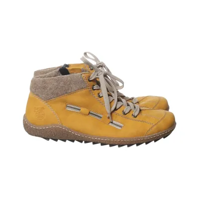 Laced boots (Yellow) from Rieker