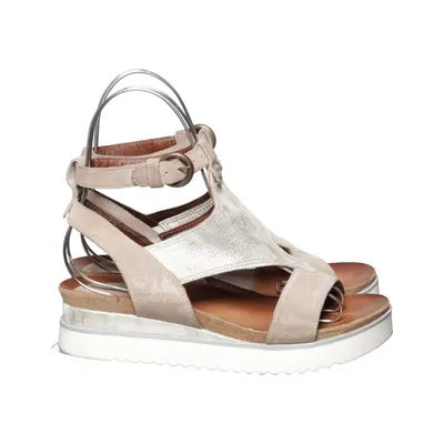 Sandals (Beige, Brown, Silver) from Carpe Diem
