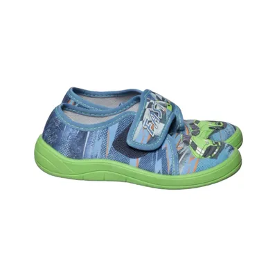 Slippers (Blue, Green, White) from Bambulini