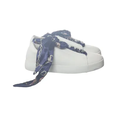 Sneakers (Vit, Blå) från Lucky Shoes Skinn