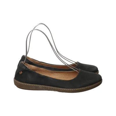 Ballet flats (Gray) from El Naturalista Leather
