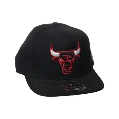 Baseball cap (Black, Red, White) from Mitchell & Ness Wool