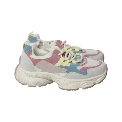 Trainers (Beige, Multicolored) from Reserved Leather
