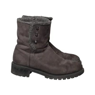 Ankle boots (Gray) from Landrover Polyester