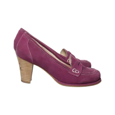 Loafers (Purple) from Andrea Conti Leather