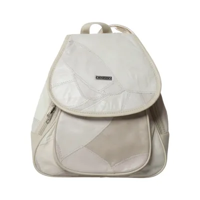 Sac à dos (Blanc, Beige) de Stefano