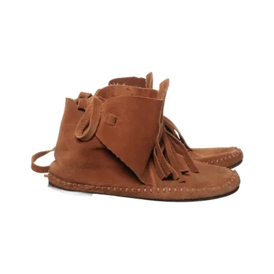 Bottines en daim (Marron) de Aries Cuir
