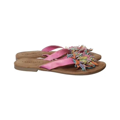 Flipflop (Brun, Flerfärgad) från Lazamani Skinn