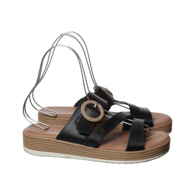 Sandals (Black, Brown) from Lasocki Leather