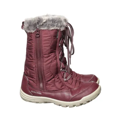 Bottes (Sh500 X-Warm Zip Girl Bordeaux) de Quechua