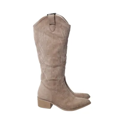 Cowboy boots (Beige) from La Bottine Souriante