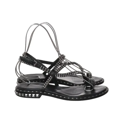 Sandals (Black) from ASH Leather